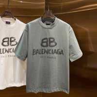 Мъжка тениска BALENCIAGA-реплика, снимка 3 - Тениски - 43822740