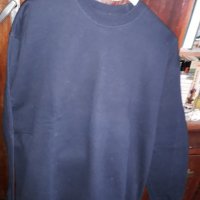 Мъжка памучна блуза дълъг ръкав тъмносиня, снимка 1 - Блузи - 28073965