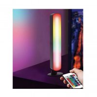 USB LED лента- пура с променящи се цветове и дистанционно, 24,5см, снимка 1 - Лед осветление - 38457686
