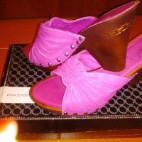 Дамски сандали в розов цвят, в крак с модните тенденции, снимка 3 - Сандали - 28289972