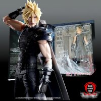 Екшън фигура Final Fantasy VII - Cloud Strife, снимка 2 - Аксесоари - 43290417