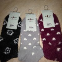 Пухкави, меки и топли дамски чорапи норка, снимка 10 - Дамски чорапи - 43582458