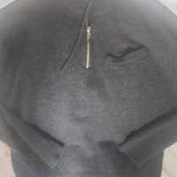 ICBERG. Size L  Пуловер с цип и връзки Вълна, снимка 4 - Пуловери - 39453562