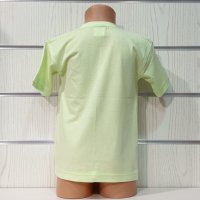 Нова детска тениска в цвят резида с трансферен печат Делфини, снимка 7 - Детски тениски и потници - 33538177