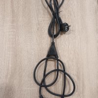 Захранващ кабел, двоен, снимка 1 - Кабели и адаптери - 38865724