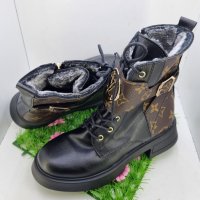 Louis Vuitton дамски зимни боти висок клас реплика, снимка 2 - Дамски боти - 43022505