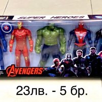 Играчки Avengers /Спайдърмен/Хълк/Железният човек, снимка 1 - Кукли - 30930406