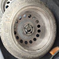 Зимни гуми с метални джанти 16 5х100, снимка 4 - Гуми и джанти - 43114064