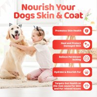 Добавка за кожа и козина за кучета 140 дъвки без ГМО, без пълнители и без глутен, снимка 8 - За кучета - 44088156