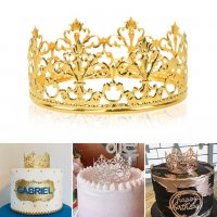 Корона Тиара метална за украса декор на торта парти , снимка 12 - Други - 27713898