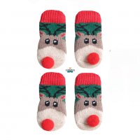 Кучешки Коледни чорапи Коледни чорапи за кучета Кучешки Коледен аксесоар, снимка 1 - За кучета - 39304824