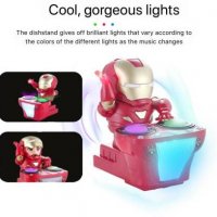 Танцуваща музикална диджей играчка на Железният човек (Iron Man, Marvel), снимка 4 - Музикални играчки - 34905055