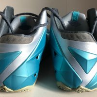 Nike LeBron 11 XI Gamma Blue 616175-401Gently, снимка 4 - Спортни обувки - 38614881