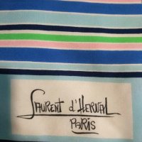 Марков винтидж шал Laurent D'Herval Paris с подарък, снимка 3 - Шалове - 28957941