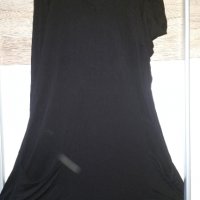 Макси туника рокля с дълъг ръкав голям размер 3XL, снимка 2 - Рокли - 33186943