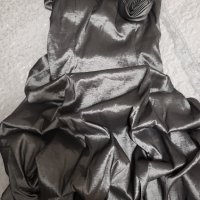 Малка сива рокля , снимка 1 - Рокли - 43421161