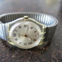 Ретро ръчен часовник SWATCH AG 1998, швейцарско производство, унисекс, снимка 5 - Дамски - 43379501