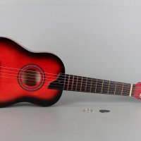 Дървена китара - 64 см., снимка 7 - Музикални играчки - 43233373