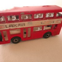 СТАРА МЕТАЛНА КОЛИЧКА ДВУЕТАЖЕН АВТОБУС LONDON BUS, снимка 16 - Колекции - 43450746