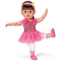 BABY Born - Кукла с кестенява коса и аксесоари Sister Style&Play, 43 см Zapf Creation 833025, снимка 7 - Кукли - 42975874