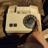 Работещ стар телефон- перфектно състояние . , снимка 13 - Антикварни и старинни предмети - 37130639