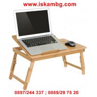 Бамбукова маса за лаптоп с охладител Bamboo Table, снимка 11 - Лаптоп аксесоари - 28460017