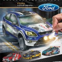 Комплект скицник за дизайнер на автомобили - Ford Focus SR500, снимка 1 - Образователни игри - 34786956