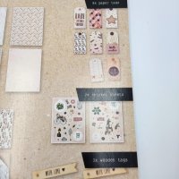 Декорация за картички paper craft set Крафт материали, снимка 3 - Ученически пособия, канцеларски материали - 38368639