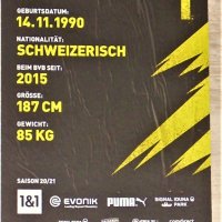 Борусия Дортмунд комплект оригинални футболни картички от сезон 2020/21 , снимка 8 - Фен артикули - 38826414