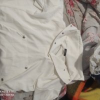 Бял комплект с блуза и панталон, снимка 7 - Комплекти - 39193883