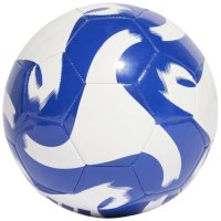 Футболна топка ADIDAS tiro club Replica, Бял-син, Размер 5 , снимка 2 - Футбол - 43883349
