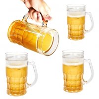1345 Ледена халба за бира с двойни стени охлаждаща чаша за бира и ледени напитки, снимка 6 - Чаши - 27801786