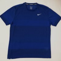 Nike DRI-FIT оригинална тениска L Найк спортна фланелка фитнес бягане, снимка 1 - Спортни дрехи, екипи - 37448448