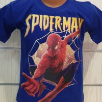 Нова детска тениска с трансферен печат Спайдърмен (Spider-Man), снимка 3 - Детски тениски и потници - 28452271