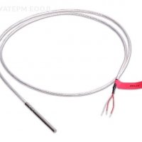 PT100 Температурен (датчик сонда сензор) трижилен кабел 2м., снимка 1 - Отоплителни печки - 18406151