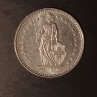 1/2 франк Швейцария 1993 Switzerland , снимка 5 - Нумизматика и бонистика - 43556271