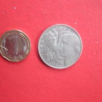 25 крони 1965 сребърна монета , снимка 1 - Нумизматика и бонистика - 38157894