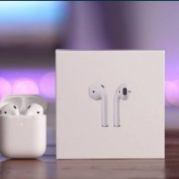 Airpods 2 Bluetooth безжични слушалки зареждащ кейс, снимка 2 - Безжични слушалки - 39895422