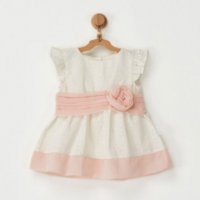 Кокетна рокля за малка госпожица, снимка 1 - Бебешки рокли - 37732394