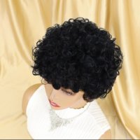 Перука - естествен косъм, снимка 6 - Аксесоари за коса - 39770723