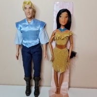 кукла Покахонтас и  кукла Джон Смит оригинални на Дисни, снимка 1 - Кукли - 43525532
