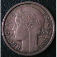 1 франк 1932, Франция, снимка 2 - Нумизматика и бонистика - 28436169