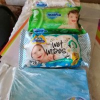 Молфикс мокри кърпи за бебе