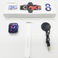 Смарт часовник T900 Pro Max L Series 8 с цветен 1.92 inch TFT дисплей touch screen дисплей, снимка 3 - Резервни части за телефони - 42958194