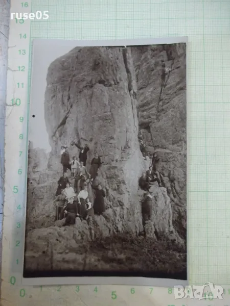 Снимка стара пред скалите, снимка 1