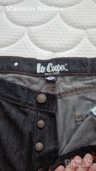 Черни дънкови панталони Lee Cooper 3/4 (Jeans), снимка 1