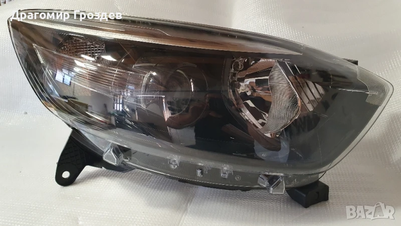 Оригинален, оборудван десен фар (черна версия) за Renault Captur I / Рено Каптюр (2013-2017), снимка 1