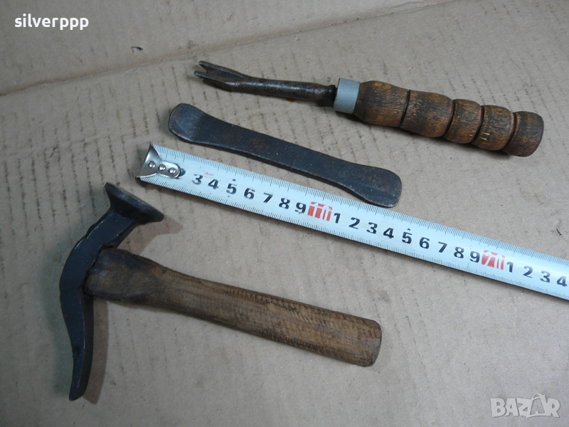  Стар комплект обущарски инструмент , снимка 1
