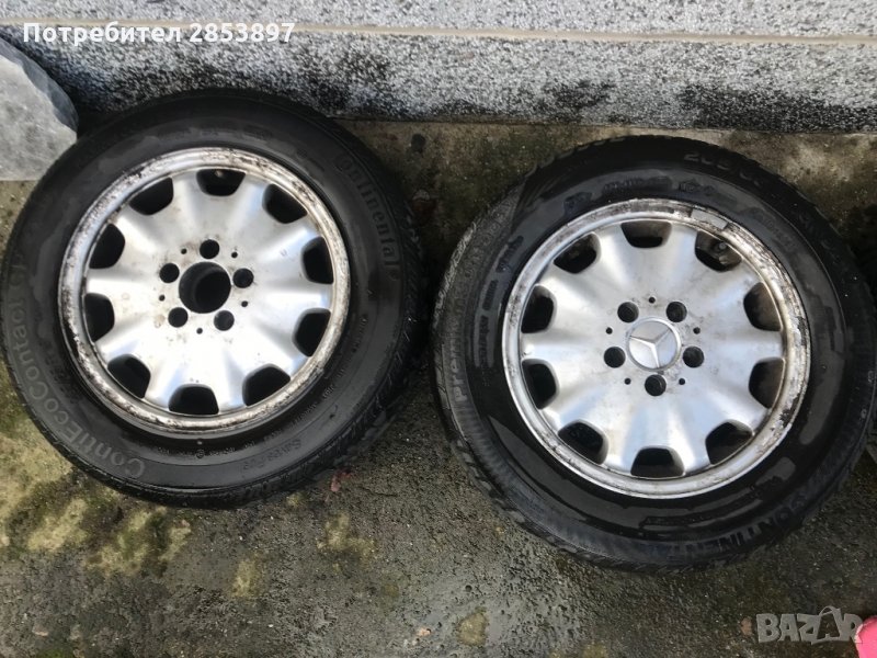 Алуминиеви Джанти с гуми х 4 за Мерцедес Mercedes 205 65 R15, снимка 1