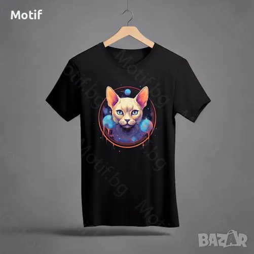 Тениска с щампа котка Бурманска котка / Burmese Cat T-shirt, снимка 1